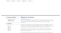 Desktop Screenshot of nexuslogisticscargo.com